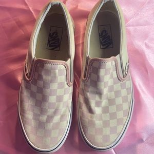 Rose Pink Slip On Vans